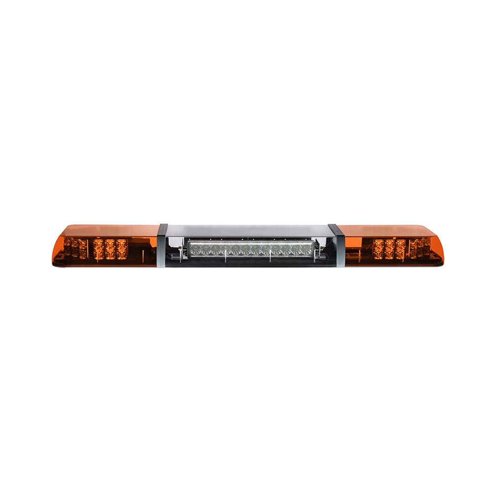 MAGMA Fusion - Barra de luz LED con luz de trabajo (ambos lados, 110 cm), color amarillo