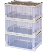 Amazon｜コンテナ ボックス 折り畳み 大型 3個セット プラスチック