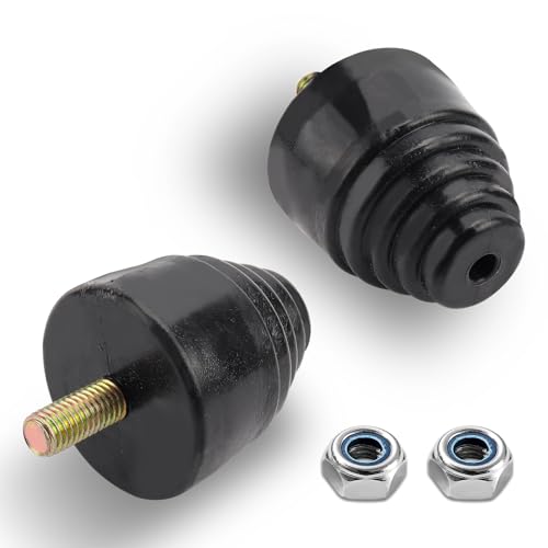 Fixlyfido BUMPSTOP-2 2-Pack Suspension Bump Stop 9.9101G Black All Purpose Bump Stop - Ideal For Cars, Trucks cover