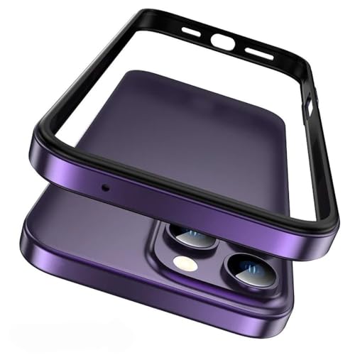 Coque antichoc iPhone 16 Plus en titane violet : le style urbain protégé au quotidien