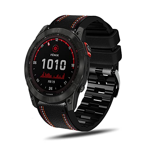 KoGiio 26mm QuickFit Strap for Garmin Instinct 3 Solar 50mm/Instinct 3 AMOLED 50mm/Fenix 8 51 mm/Enduro 3/Descent Mk3i