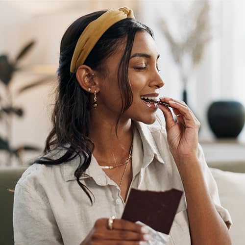 THE GOOD CHOCOLATE – Coffee Dark Chocolate Bars with Zero Sugar & Lower Net Carbs – Keto Chocolate Bar with Lower Calories, All Natural and Non-GMO Keto Snacks, 2.5 oz (2 Bars Starter Pack)