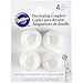 Wilton Cake Decorating Supplies Set, 8-Piece-Cake Turntable, 4 Border Decorating Tips, 4 Couplers, Twelve 16 in. Decorating Bags and 12 Bag Ties