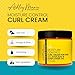 The Hair Diagram - Ashley Marie Moisture Control Curl Cream with Avocado & Sunflower Oil - Natural Ingredients - Anti Frizz Curly Hair Styling Cream - Color Safe - Paraben & Sulfate Free - 12oz