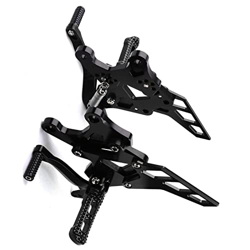 Commandes reculées moto CNC noires pour Kawasaki Z900 de 2017 à 2020 - 2