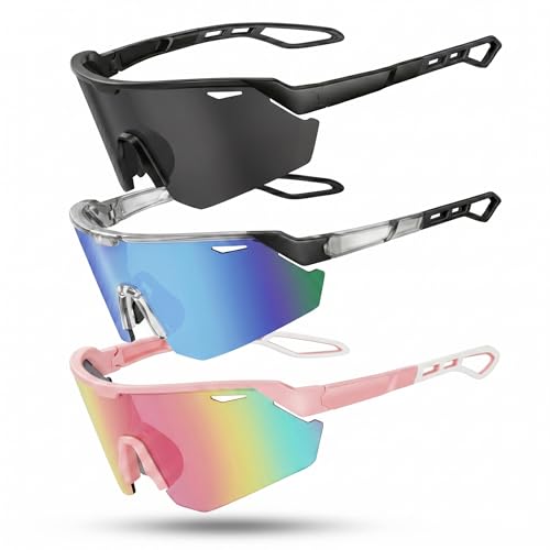 Feylan Polarized Sports Sunglasses for Men Women &ndash; UV400 Protection, Lightweight 24g for Running...