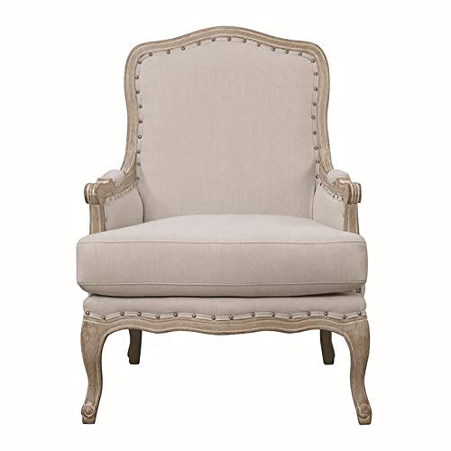 Picket House Furnishings Regal Accent Chair , Wood, Taupe #TOP3