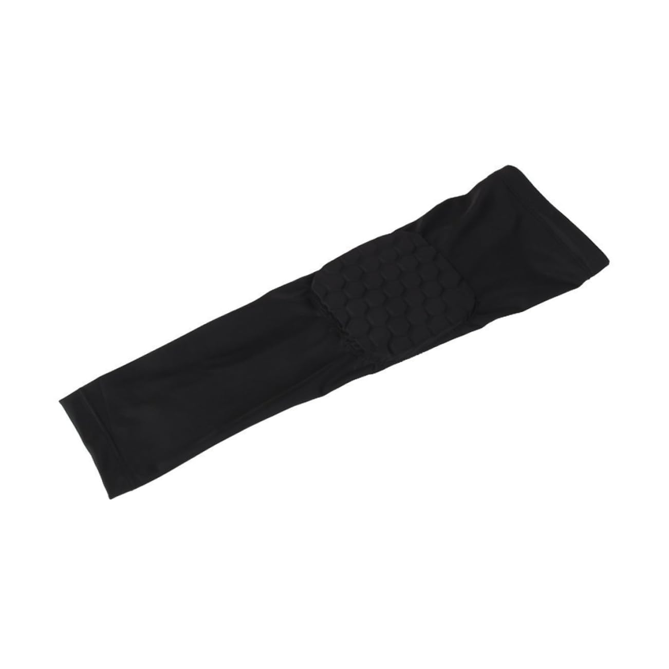 SHERCHPRY Arm Sleeve Elbow Protector Black Compression Sports Sleeve with Honeycomb Design for Cycling Basketball Football and Outdoor Activities