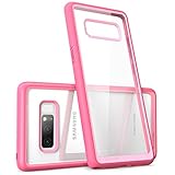 SUPCASE Unicorn Beetle Style Case Designed for Galaxy Note 8, Premium Hybrid Protective Clear Case for Galaxy Note 8 2017 Release (Pink)