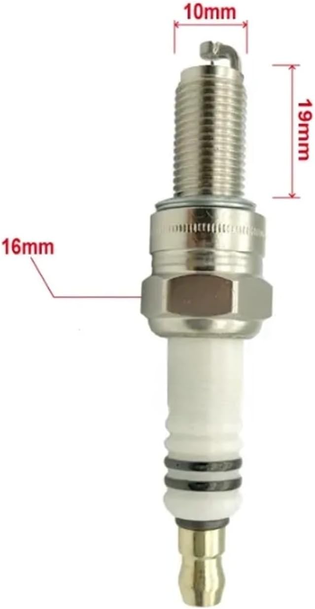 Iridium Motorcycle Spark Plug 1/2/4pcs Set EIX-C7 Compatible For CR7E CR7EIX CR7EGP C7E IU22 U22ESRN 94703-00353 G59C CR7EK B7RIU(2 pcs)