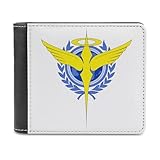 [BAKYAR] 財布 機動戦士ガンダム00 トランザム 二つ折り財布 メンズ レディース PUレザー 使いやすい 2つ折り スキミング防止小さい お札入れ 父の日 プレゼント