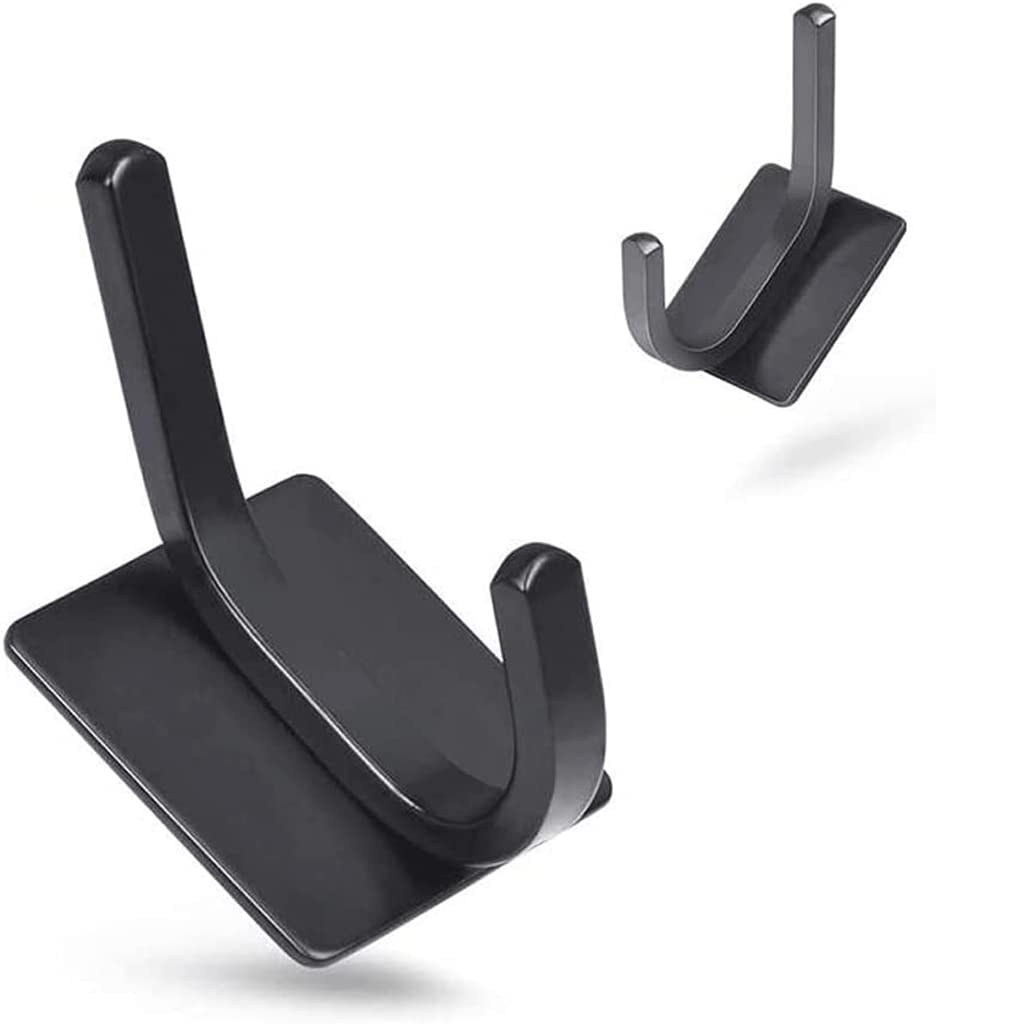 Ganchos para Colgar en la Pared, Puerta, Toalla, Albornoz, Ganchos para Ropa, Colgador de Pared Adhesivo para baño de Acero Inoxidable