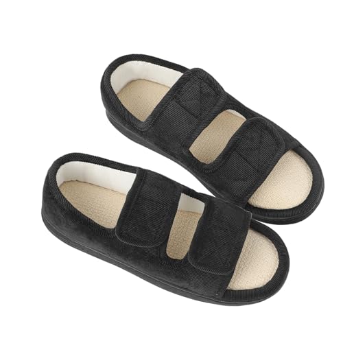 Pieds gonflés : chaussons diabétiques homme ajustables et sûrs