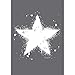 Produktbild Rayher Hobby 4503400 Schablone Stern, DIN A4, mit Rakel, Siebdruck-Schablone, Malschablone, selbstklebend