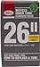 Bell 26-Inch Universal Inner Tube, Width Fit Range 1-3/8-Inch, Black