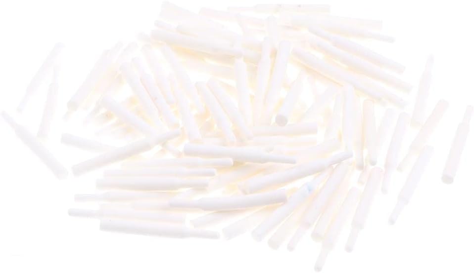 100pcs Pins for Lab Honeycomb Firing Trays - Ceramic - 100 Pieces - Long Lasting - Lab Equipment Firing Trays - Zirconia Pins Included, White, GoG1xEdk1LR3dM1D2o5lY
