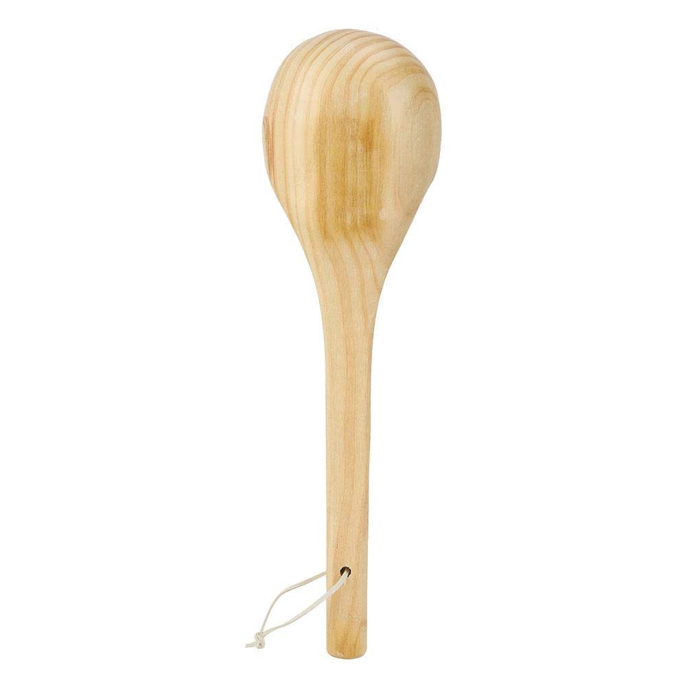 Cuchara de Baño de Madera Hecha a Mano Cuchara de Sauna Cuchara de Agua Multipropósito Cuchara Sauna Accesorios para Sauna Cocina SPA