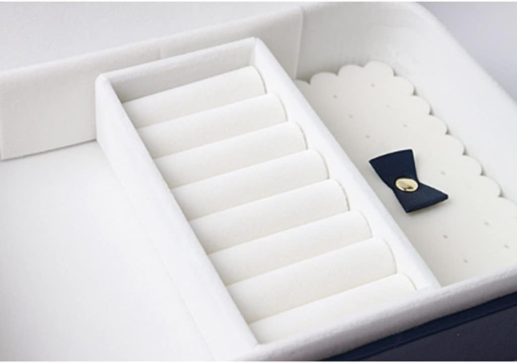 Jewelry Box Organizer Jewellery Box Jewelry Box Jewelry Storage Box Jewelry Box Storage Box Leather Hand Jewelry Box Simple Original Girl