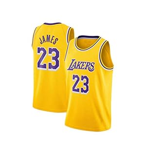 Heren NBA Sports Vest Los Angeles Lakers Lebron James # 23 fans Jersey Breath atletiek zomer-der losse thee voor de…