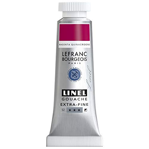 Lefranc Bourgeois Linel - Escoba extra-Fine - Tubo (14 ml), color magenta