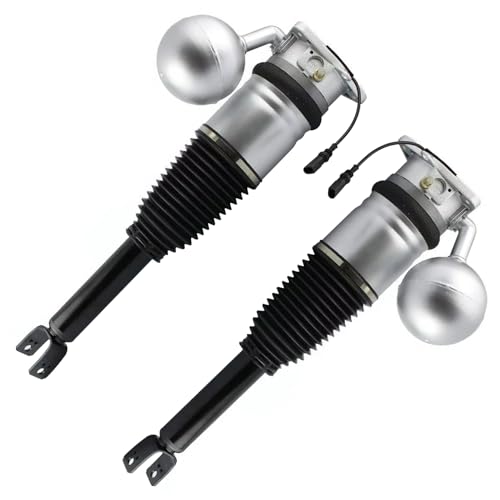 Image of Detroit Axle - Rear Airmatic Air Struts Assembly Replacement for 2004 2005 2006 Volkswagen Phaeton - 2pc Set