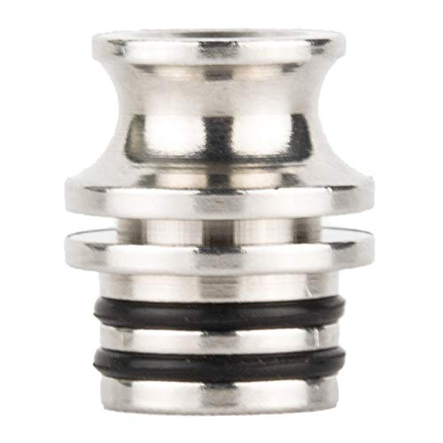 DrafTor MTL Drip Tip, Edelstahl und Harz Drip Tip für Kleine Zigarette, Ohne Nikotin(Schwarz) – Bild 7