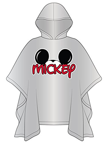 Disney Adult Mickey Family Rain Poncho Clear