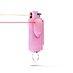 Guard Dog Security Pepper Spray Self Defense for Women, Men, OC Spray, AccuFire Worlds Only Laser Sight Pepper Spray Keychain with Belt Clip for Quick Access, 16 Feet Range