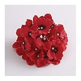 Perfekte Hochzeitsbridblumenstraußblumen, großartig für Ihr Zuhause, Hochzeit, Büro, Party, Garten, Café und andere Ortedekoration.Erwärmung: Wenn Sie eine schöne Tabellenanordnung haben möchten, kaufen Sie pls mehr als 2 Stück.