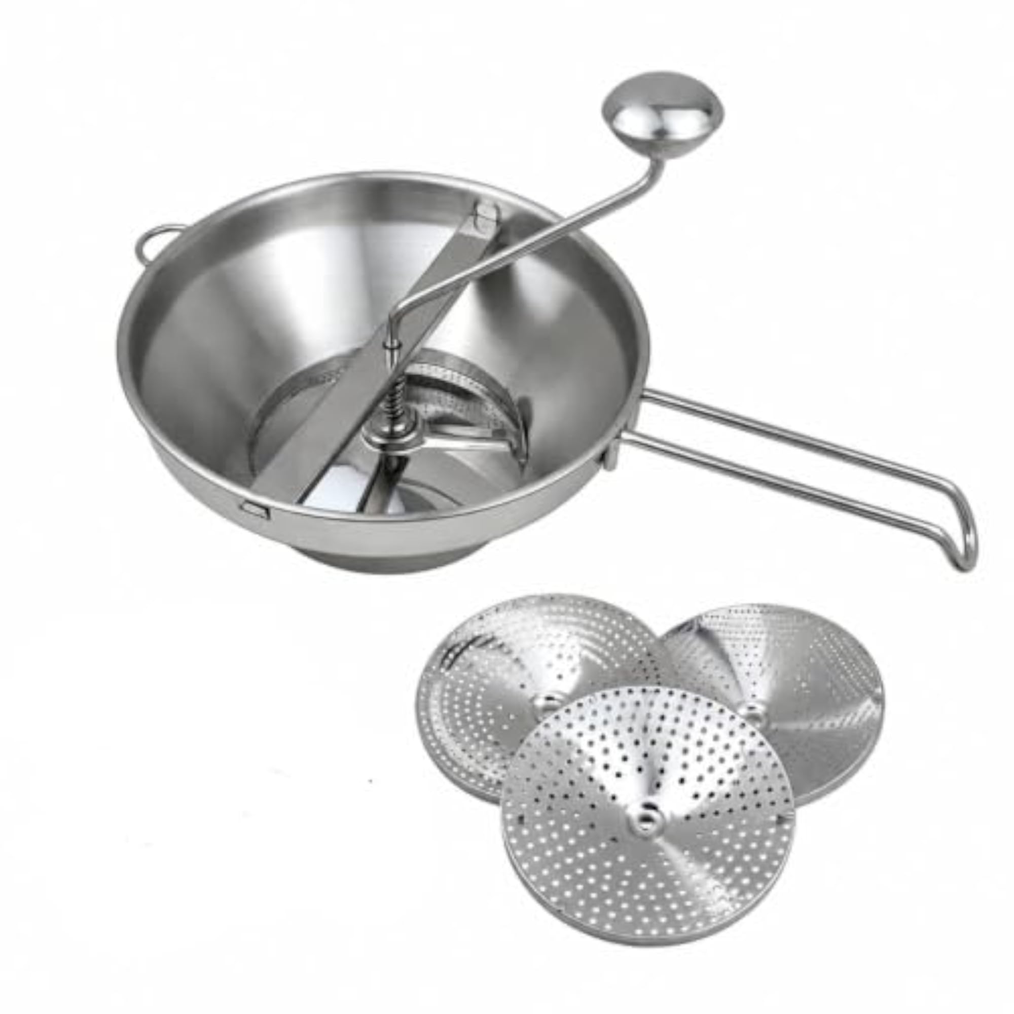 Easy to Clean Stainless Steel Food Mill, Multifunctional