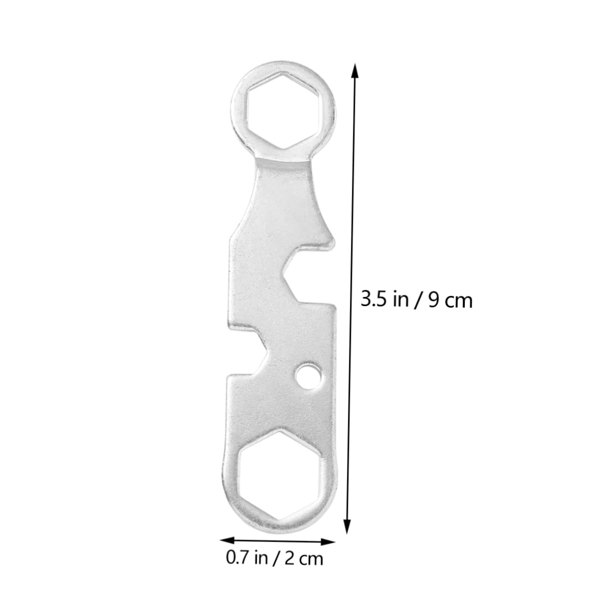 Anneome 4pcs Multi-Function Skateboard Tool Kit Skate Tool Wrench Portable Roller Skate Accessories