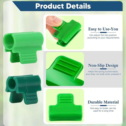 Cyrank 24PCS Greenhouse Clamps - Image 3