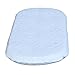 Colgate Bassinet Cradle Pad - 15" W x 30" L x 2" Thick Foam Bassinet Mattress Pad with Waterproof Cover -Rectangle with Rounded Corners - Easy to Clean Cradle Mattress, Made in the USA