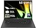 LG 2024 gram 16 Zoll Notebook - 1199g Intel Core Ultra5 Laptop (8GB RAM, 512GB Dual SSD, 21.5h Akkulaufzeit, IPS Panel Anti-Glare Display, Win 11 Pro) - Schwarz