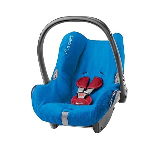 Maxi-Cosi Funda para Silla de Coche Grupo 0+ Maxi-Cosi Cabriofix, funda protectora de algodón, Color azul
