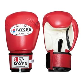 【新品】ISAMI BOXER ボクシンググローブ 8oz IBX-12 isami イサミ IBX-12 ボクサーグローブ（マジックテープ式） 8