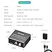 Analog to Digital Audio Converter, RCA R/L and 3.5mm Audio to Optical Spdif Toslink and HDMI Audio Out (Not HDMI ARC), for Home KTV TV DVD PC Soundbar Speaker