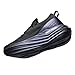 DIPAIYING Road Runing Shoes for Women & Men Breathable Walking Sneakers Sport Fashion Sneakers Cushion Athletic Gym Workout Tennis Shoes Black Size 10