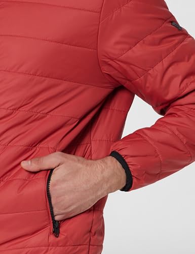 Image of The Indian Garage Co Men Slim Fit Solid Puffer Jackets