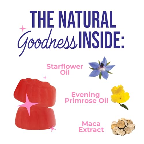 Menopause Supplement for Women - Complete Multi-Benefit Menopause Relief Gummy for Mild Hot Flashes & Night Sweats, Natural Balance & Energy Support, Menopausal Vitamins, Gluten Free - 60 Gummies - Image 4