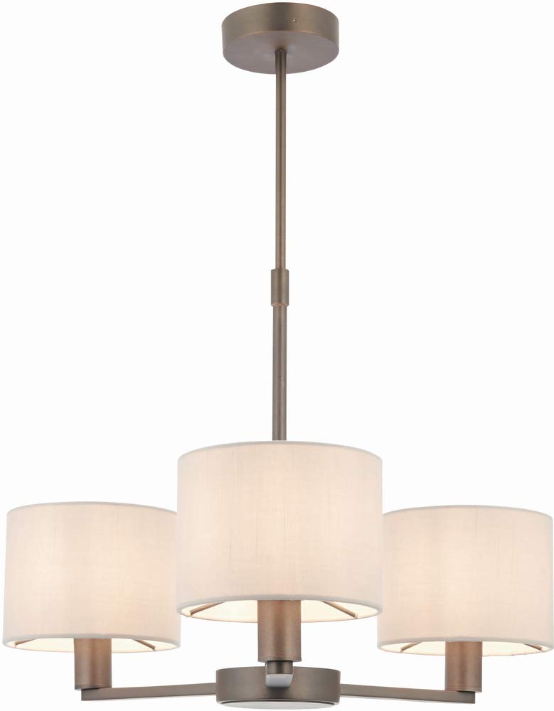 Endon Bronze Daley Light Ceiling Light Antique Size 3