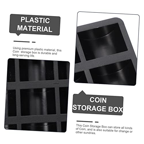 Caja organizadora para monedas resistente 2 piezas miniatura 3