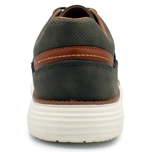 Image of AKADEMIKS Mens Dayton Oxford, Comfortable Footwear for Formal and Casual Wear