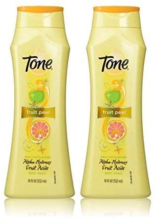 Tone Body Wash, Fruit Peel, 18 Ounce (2 Pack)