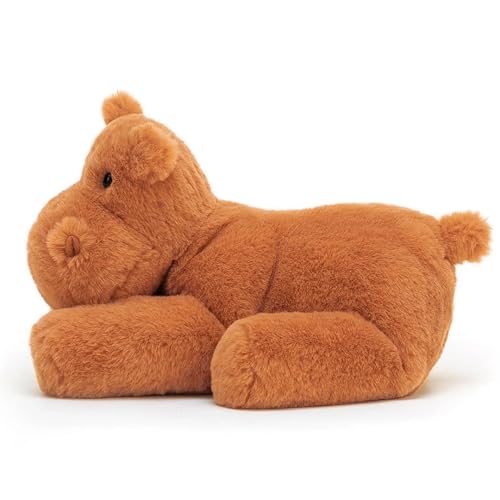Image of Babique Sitting Hippo Stuffed Plush Animal | Super Soft Toy | for Kids Birthday Gifts, Baby, Kids, Boys /Girls and Women (45 cm)