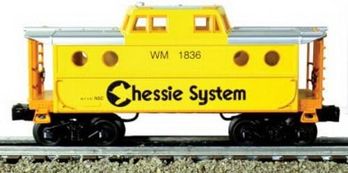 Williams by Bachmann O Scale N5C Porthole Caboose (Chessie System)