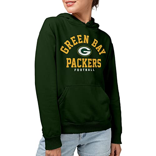 Junk Food NFL - Green Bay Packers Classic Team Logo Adult Hoodie by Junk Food - Used condition - Image 3