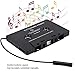 PUSOKEI Car Cassette Audio Receiver, Bluetooth 5.0 Cassette to Aux Adapter, Tape Player MP3 Cassette Player Adapters Audio Converter with Calling Function, Black
