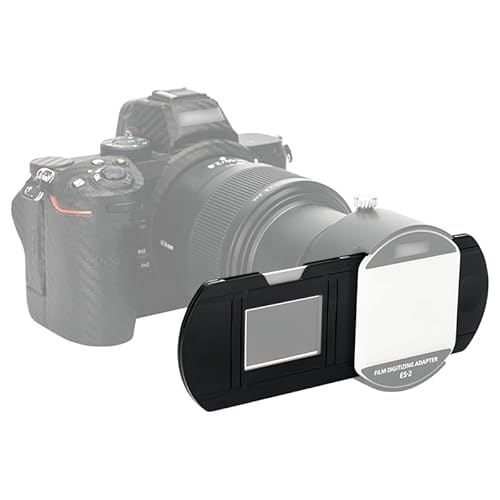 JJC - JJC Negative Film Holder Mounts for 35mm Compatible with Film Scanners Copying Equipment, Holds 2 Negative Frames On Digitizing Adapter Set