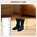 DYNWAVE 1/12 Scale Boots for Male Action Figures, Fashion, Gift Accessories Doll Model Dressing up Miniature Shoes